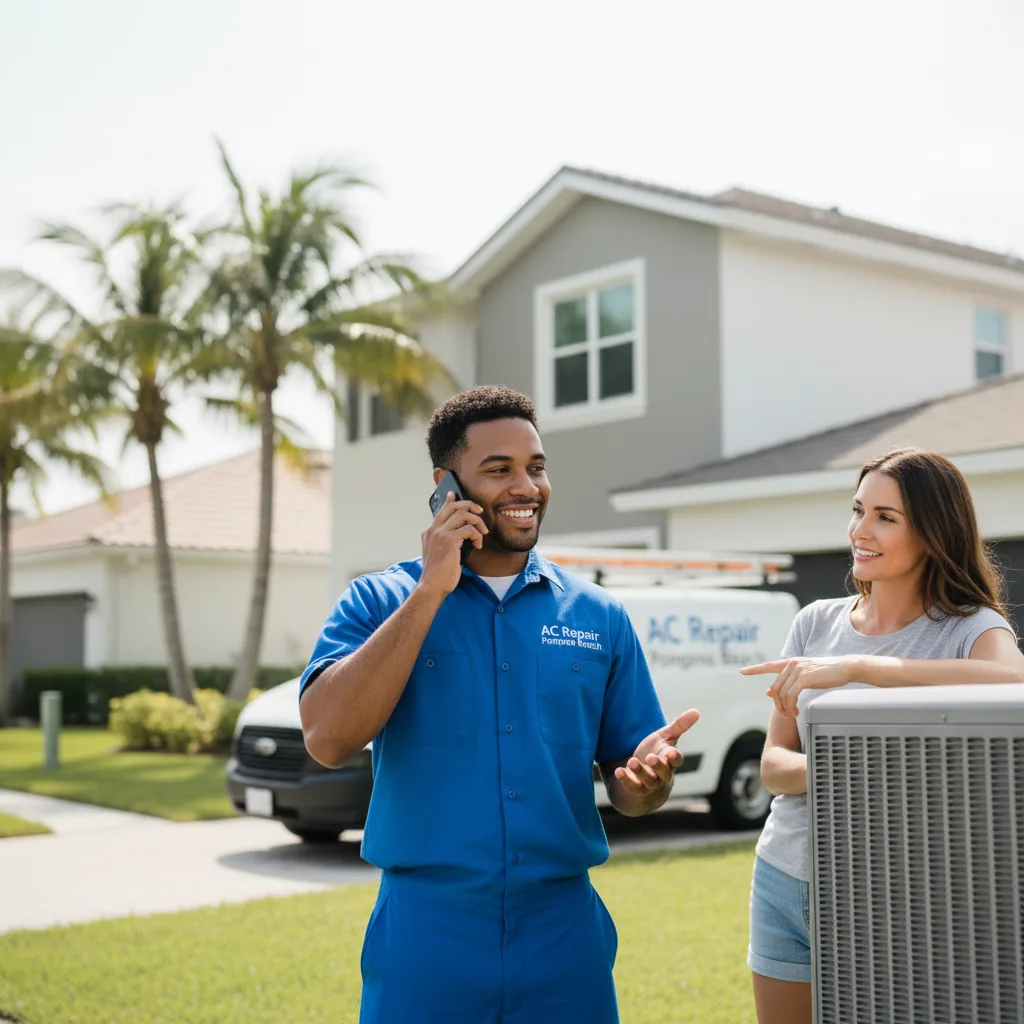 AC Repair Pompano Beach customer support in Fleetwood